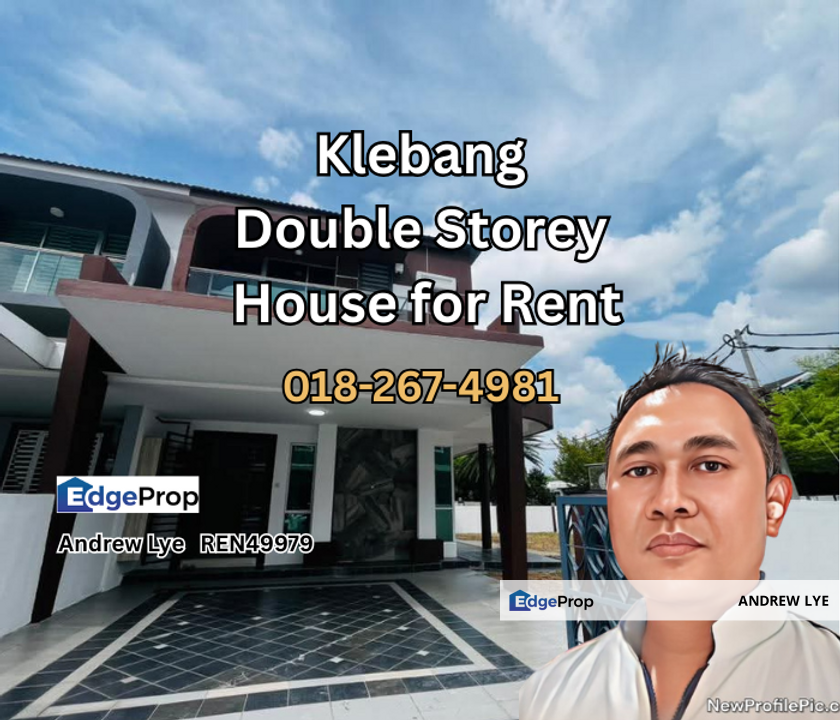Klebang Taman Panorama Tawas Savana Double Storey House for Rent , Perak, Kinta