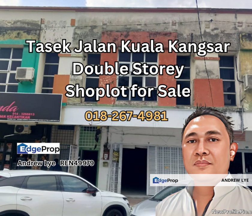 Tasek Jalan Kuala Kangsar Double Storey Shoplot for Sale , Perak, Ipoh