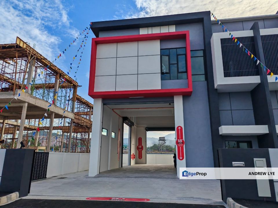 Gopeng Nexus Industrial Hub 1.5 Storey Semi Detached Factory For Sale (New Units), Perak, Ipoh