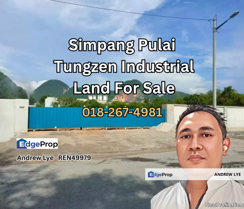 Simpang Pulai Tungzen Industrial Land for Sale (Land Size 1.99Acres), Perak, Kampong Kepayang
