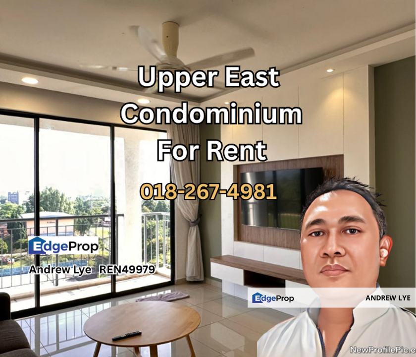 Upper East Condominium Tiger Lane for Rent Fully Furnished, Perak, Ipoh