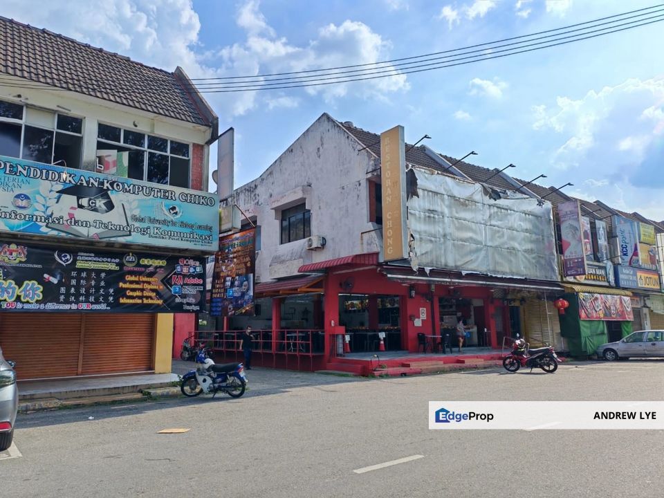 Bercham Double Storey Shoplot for Sale , Perak, Ipoh