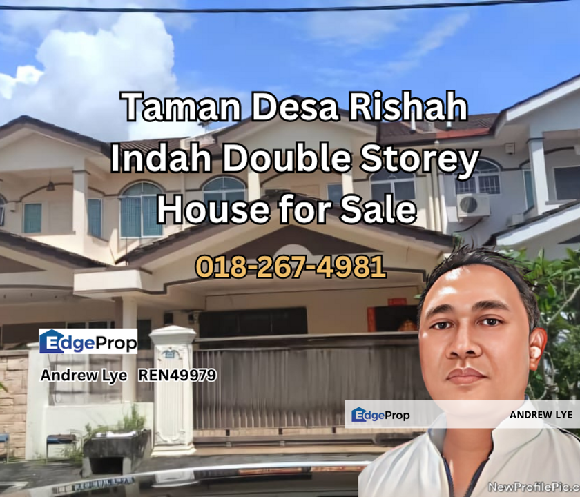 Taman Desa Rishah Indah Double Storey House for Sale , Perak, Kinta