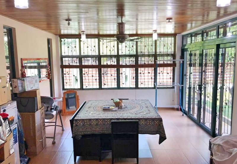 FACING NORTH EAST Freehold Beautiful Double Storey Bungalow, Jalan Mihrab, Bukit Jelutong.  