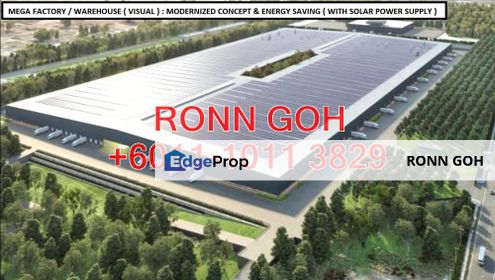 SHAH ALAM 12 ACRES INDUSTRIAL ZONE LAND (FOR SALE), Selangor, Shah Alam