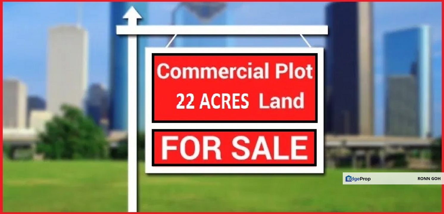 KLANG 22 ACRES FREEHOLD COMMERCIAL LAND (FOR SALE) for Sale RM173