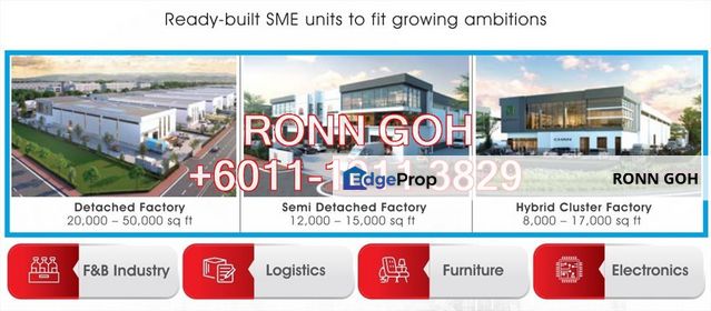 * JENJAROM RM5.7 MILLION SEMI-D FACTORY (FOR SALE), Selangor, Jenjarom