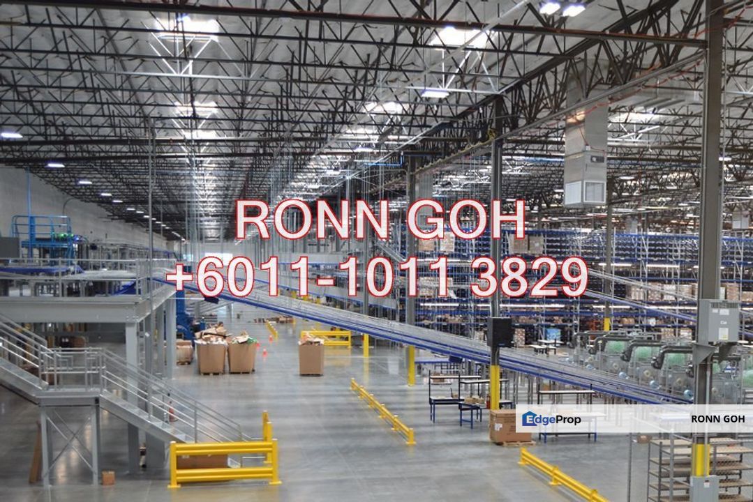 * SHAH ALAM & BT JELUTONG : 311,000 SQFT NEW & MODERN WAREHOUSE ( FOR RENT ), Selangor, Shah Alam