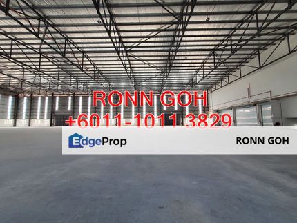 * 巴生 PORT KLANG :  67,000 SQFT MODERN WAREHOUSE & CCC READY ( OPEN FOR RENT ), Selangor, Klang