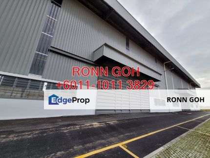 * KLANG KAPAR : 43,600 SQFT MODERN WAREHOUSE WITH OFFICE ( FOR RENT ) / * 巴生 甲巴 ： 43,600 SQFT 带办公室的 现代仓库（ 出租 ）, Selangor, Kapar 