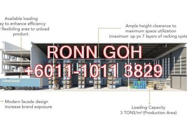 * KLANG JOHAN SETIA ( FREEHOLD ) : 3 STOREY NEW SEMI-D FACTORY ( EARLY BIRD DISCOUNT : HOT SALE ) * 巴生 3 层崭新工厂和永久产权（ 早鸟优惠价：热卖 ）