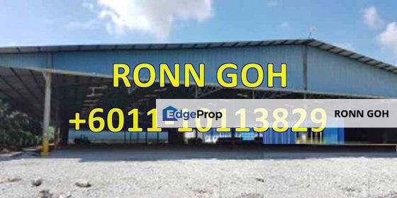 * PORT KLANG : 90,000 SQFT SEMI-OPEN FACTORY ( FOR RENT ) / KLANG 巴生港口 ：90,000 平方米 半开放大型工厂 ( 出租 ) *, Selangor, Pulau Indah (Pulau Lumut)