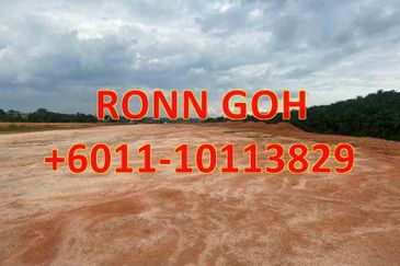RAWANG 万桡 ( ECRL TRAIN 一带一路 ) : 13 ACRES FREEHOLD INDUSTRIAL ZONE LAND ( FOR SALE ) / 13 英亩 永久地契 + 靠近大路旁土地 ( 出售 ）