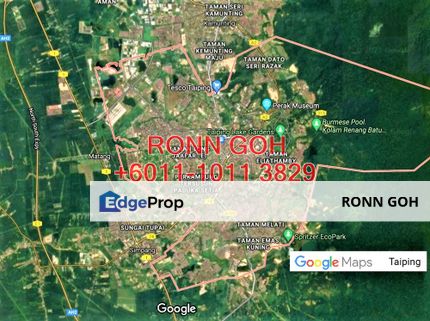 TAIPING - 11.9 ACRES AGRI LAND ( FOR SALE ), Perak, Simpang