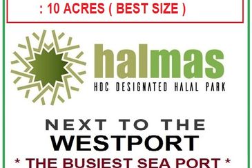 * PORT KLANG HALAL PARK LAND 10 ACRES ( FOR SALE )