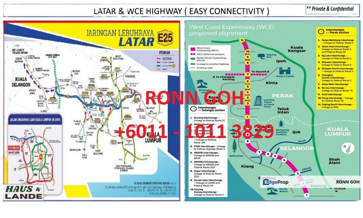 * IJOK TOWN : MAIN ROAD 96 ACRES FREEHOLD COMMERCIAL ZONE LAND ( FOR SALE ) / * 伊约城镇，雪兰莪 ：城市大路旁96英亩永久产权商业用土地（ 出售 ）, Selangor, Kuala Selangor