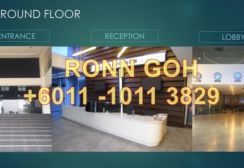 PETALING JAYA CITY CENTRE : MODERN & FULLY FURNISHED 120,000 SQFT COLLEGE/ UNIVERSITY COMPLEX ( FOR SALE ) * 八打靈再也市中心：現代設計的 120,000 平方英尺設施齊全的學院（ 出售 ）