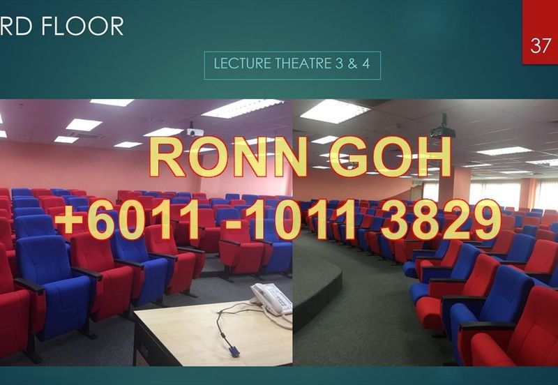 PETALING JAYA CITY CENTRE : MODERN & FULLY FURNISHED 120,000 SQFT COLLEGE/ UNIVERSITY COMPLEX ( FOR SALE ) * 八打靈再也市中心：現代設計的 120,000 平方英尺設施齊全的學院（ 出售 ）