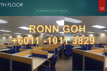 PETALING JAYA CITY CENTRE : MODERN & FULLY FURNISHED 120,000 SQFT COLLEGE/ UNIVERSITY COMPLEX ( FOR SALE ) * 八打靈再也市中心：現代設計的 120,000 平方英尺設施齊全的學院（ 出售 ）