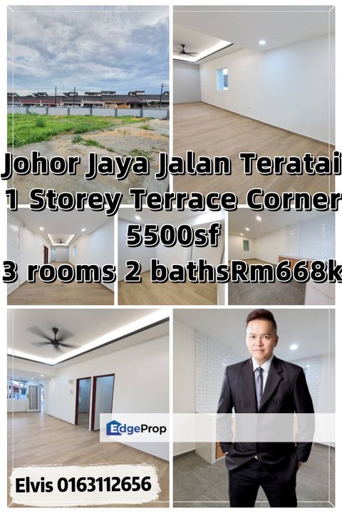Johor Jaya Teratai 1 Storey Corner For Sale for Sale @RM668,000 By ...