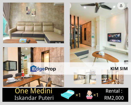 One Medini For Rent, Iskandar Puteri, Nusajaya, Gelang Patah, Johor, Nusajaya