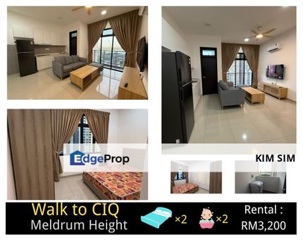 Meldrum Height Residence, Walking distance to Ciq, Jb Sentral.., Johor, Johor Bahru