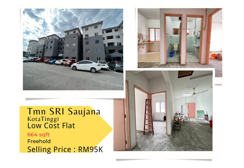 Flat, Taman Sri Saujana, Kota Tinggi, Johor