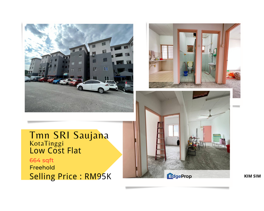 Flat, Taman Sri Saujana, Kota Tinggi, Johor, Johor, Kota Tinggi