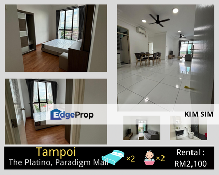 For Rent The Platino Serviced Apartment, Tampoi *Paradigm Mall, Tampoi* , Johor, Johor Bahru