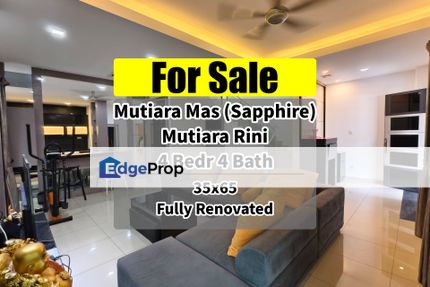Mutiara Mas (Sapphire) @ Mutiara Rini Double Storey Cluster House, Johor, Skudai