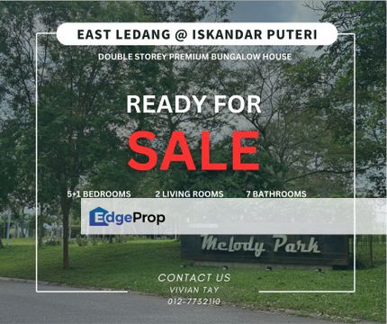 Double Storey Premium Bungalow House @ East Ledang, Iskandar Puteri, Johor, Nusajaya