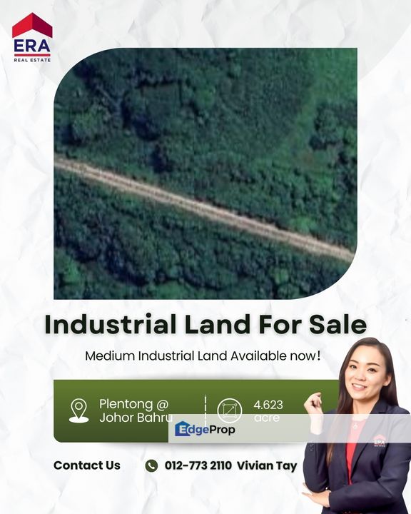 Plentong Industrial Land @ Masai, Johor Bahru, Johor, Masai