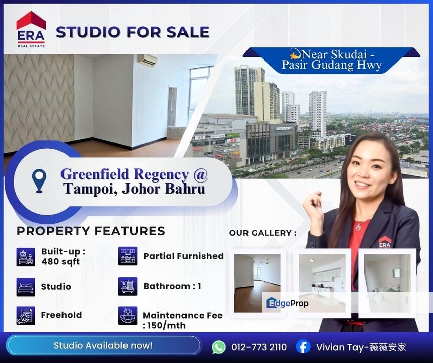 Greenfield Regency @ Tampoi, Johor Bahru, Johor, Tampoi