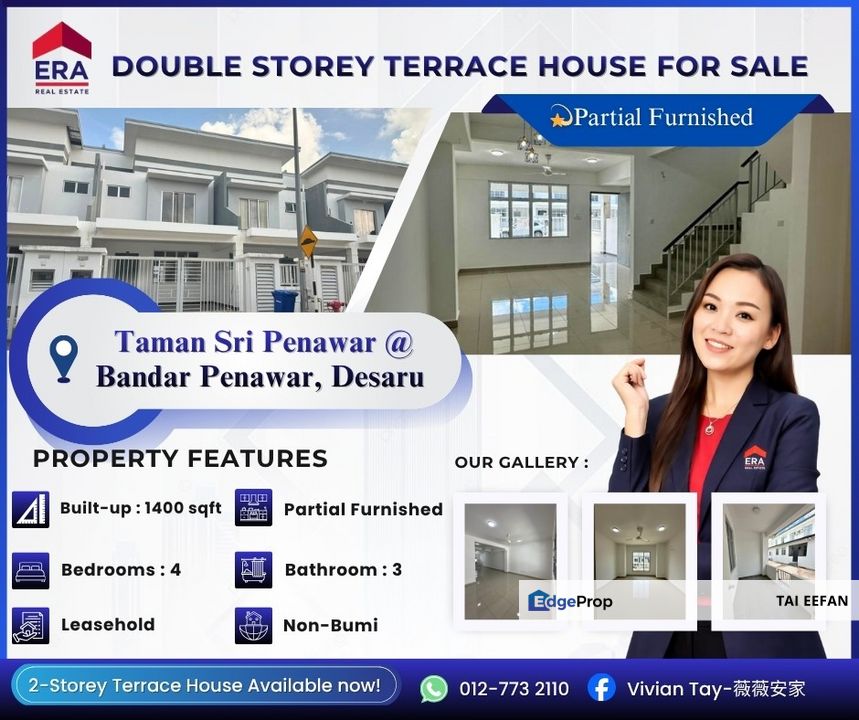 Taman Sri Penawar @ Bandar Penawar, Desaru, Johor, Kota Tinggi