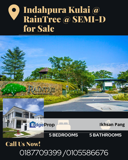 Indahpura Kulai @ RAINTREE @ SEMI-D FOR SALE, Johor, Kulai