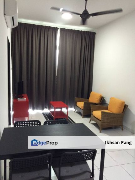 For Rent: The Senai Garden Apartment 1+1 Bedroom, Johor, Senai