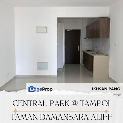  Central Park @ Tampoi! Studio Unit for SALE, Johor, Johor Bahru