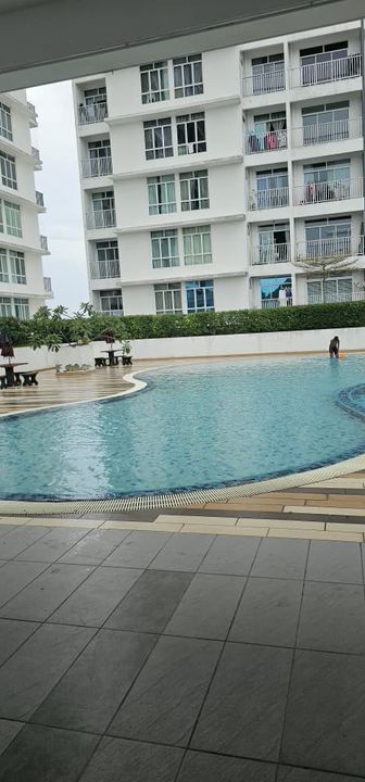 Twin Danga Residence 3 Bedroom Apartment @ Danga Bay Near CIQ – RM1700 , Johor, Johor Bahru
