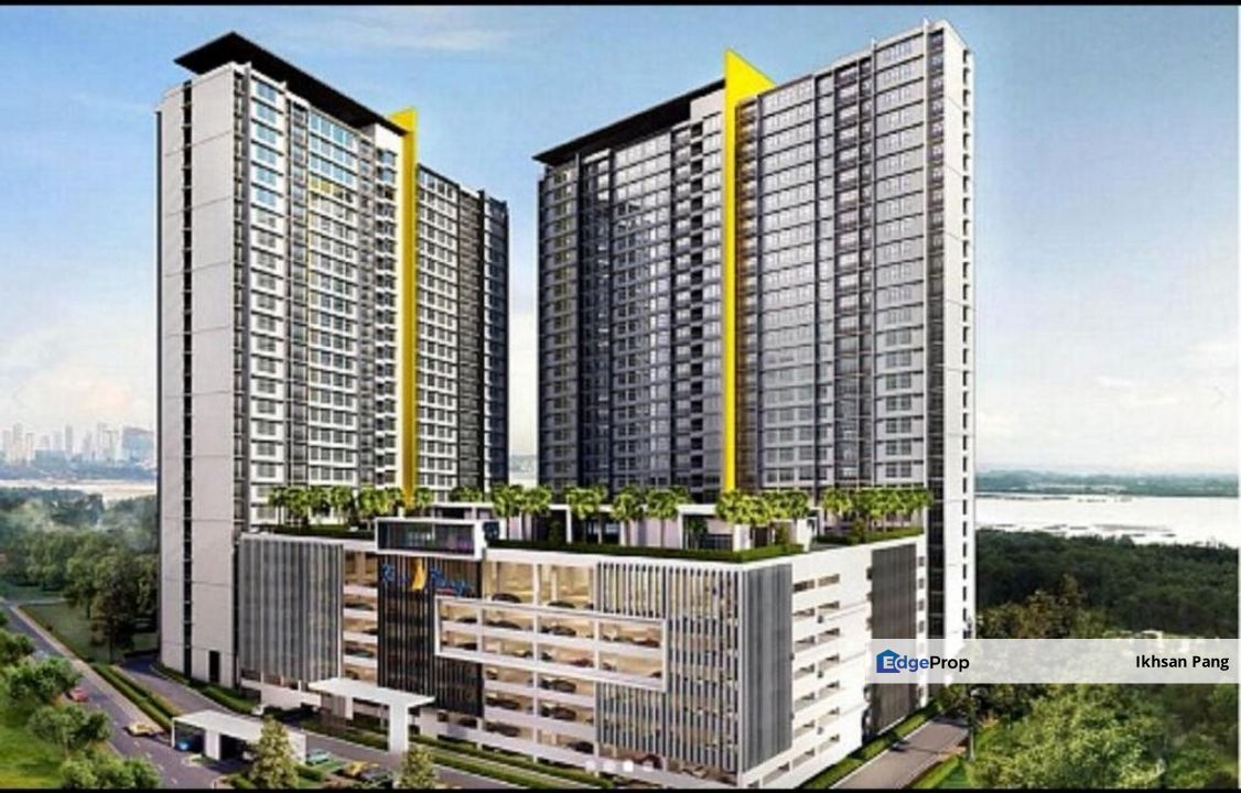 Twin Danga Residence 3 Bedroom Apartment @ Danga Bay Near CIQ – RM1700 , Johor, Johor Bahru