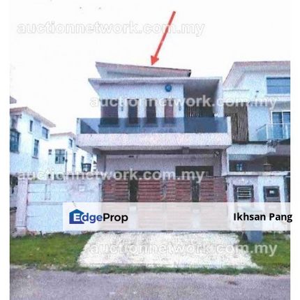 Double Storey Terrace House (End Lot) @ Taman Bestari Indah, Ulu Tiram For Auction, Johor, Ulu Tiram