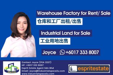 Freehold Factory for Sale in Kota Seri Langat 