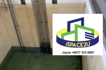 Warehouse with Fully Concrete Open Yard at Labuan