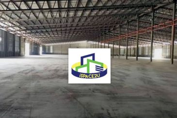40,000 sqft Corner Lot Factory for Rent at Puncak 
