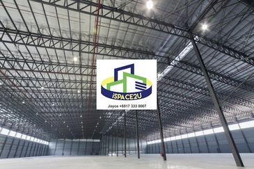 70,000 sqft Warehouse for Rent in Bukit Raja 