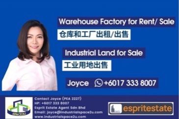 114,682 sqft Warehouse for Rent in Tg Malim, Perak