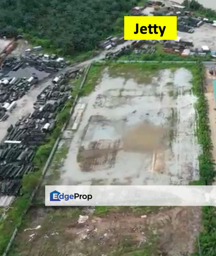 4 acre Open Heavy Industry Yard for Rent at Telok Panglima Garang with Jetty, Selangor, Telok Panglima Garang
