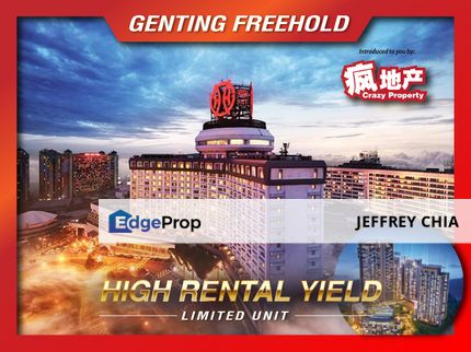 GENTING Freehold High Rental Yield, Pahang, Genting Highlands