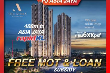 The Atera - Next to ASIA JAYA LRT Station