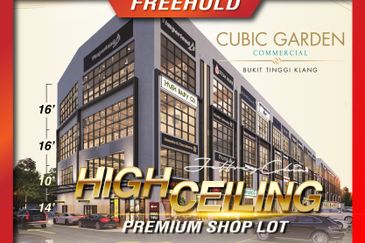Cubic Garden Commercial Shoplot at Bukit Tinggi Klang