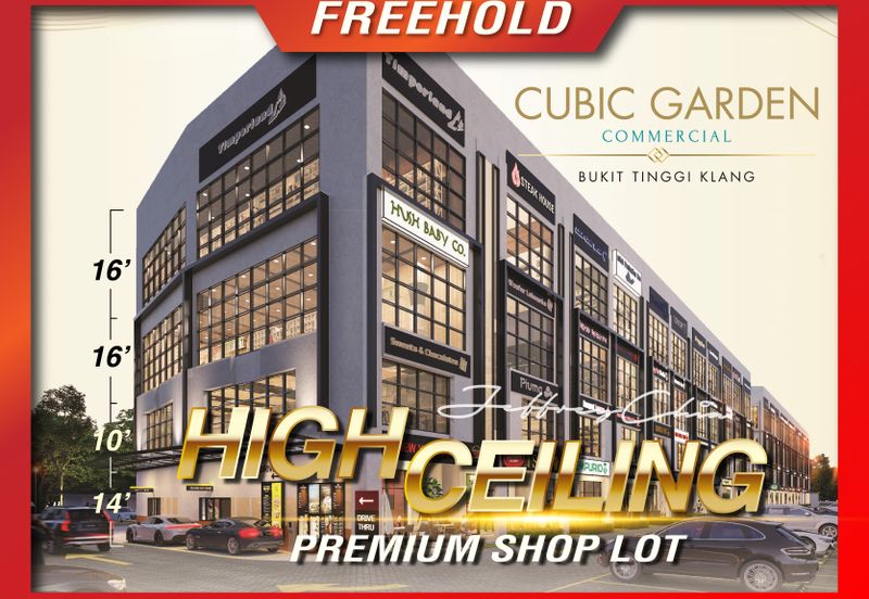 Cubic Garden Commercial Shoplot at Bukit Tinggi Klang